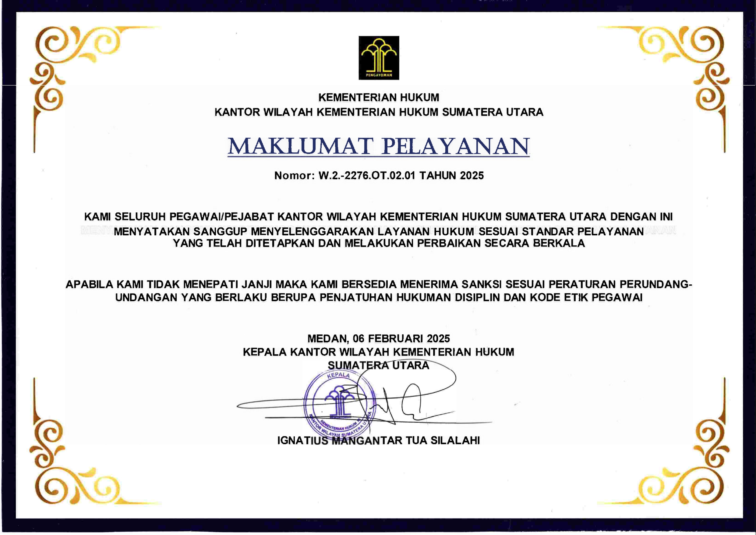 MAKLUMAT PELAYANAN1 2025