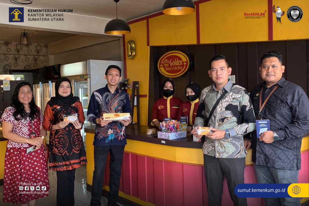 Tim KI Kemenkum Sumut Edukasi Pelaku Usaha Berastagi terkait Pentingnya Kekayaan Intelektual